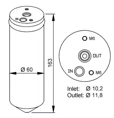 uscator,aer conditionat CHRYSLER VOYAGER III 00-