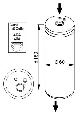 uscator,aer conditionat VW GOLF 4 00-