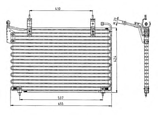 Condensator, climatizare JAGUAR XJ