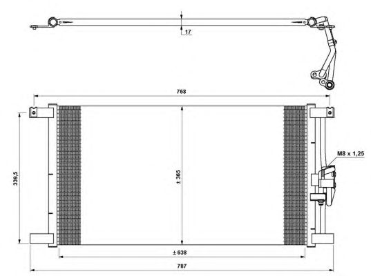 Condensator, climatizare JAGUAR XK 8