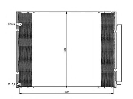 Condensator, climatizare LEXUS RX 04-