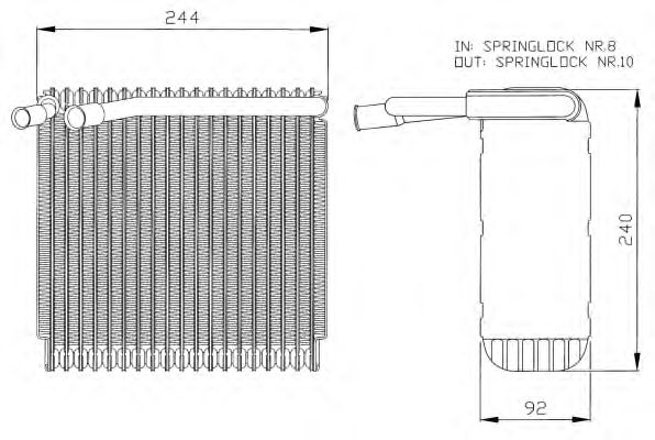 evaporator,aer conditionat