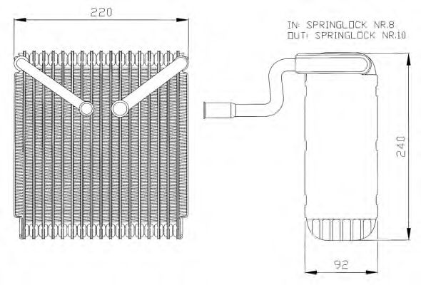 evaporator,aer conditionat