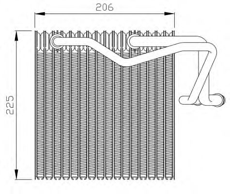 evaporator,aer conditionat CITROEN BERLINGO 96-