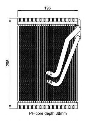 evaporator,aer conditionat FIAT GRANDE PUNTO 08- OPEL CORSA D 06-