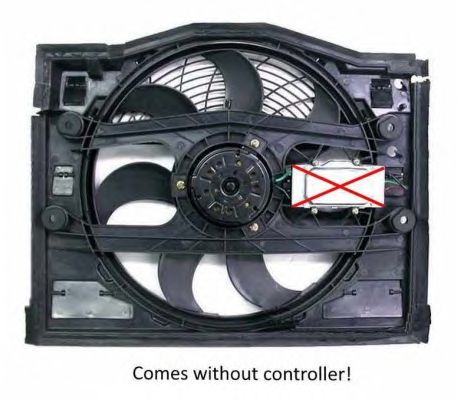 Ventilator, radiator BMW 3 E46