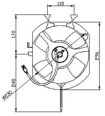 Ventilator, radiator