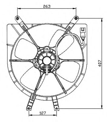 Ventilator, radiator