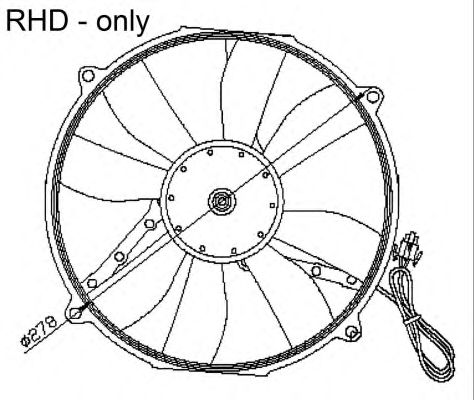 Ventilator, radiator