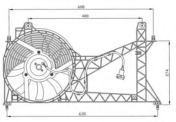 Ventilator, radiator