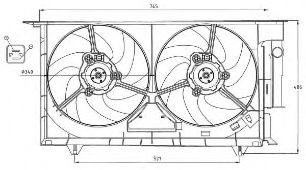 Ventilator, radiator