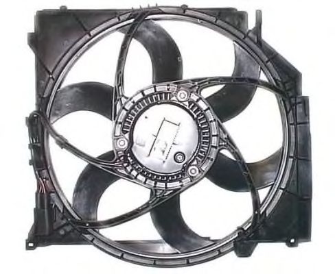 Ventilator, radiator BMW X3 E83 04- 400W