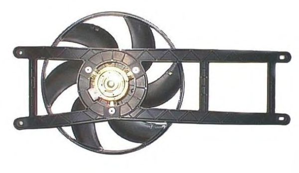 Ventilator, radiator FIAT PANDA 03- -AC