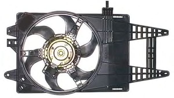 Ventilator, radiator FIAT PUNTO 1,2 01-02 160W +AC DENSO