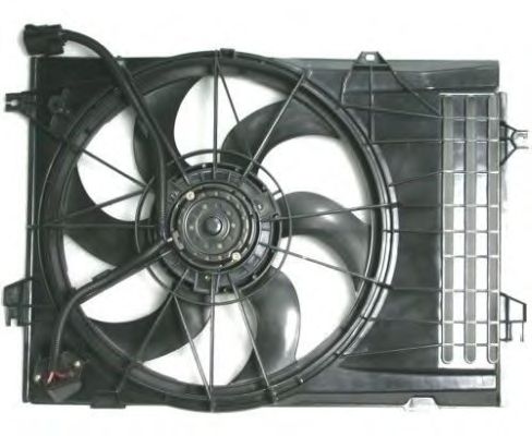 Ventilator, radiator KIA SPORTAGE 04- 2,7 V6 250W