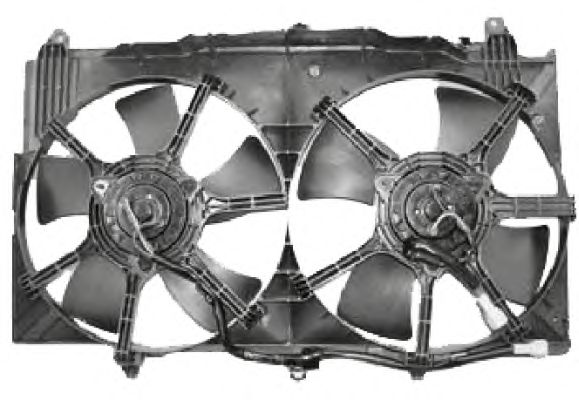 Ventilator, radiator NISSAN 350Z 02-