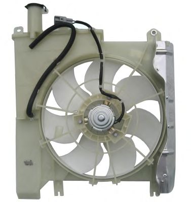 Ventilator, radiator CITROEN C1 05-/PEUGEOT 107/ TOYOTA AYGO 100W -AC