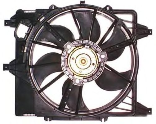 Ventilator, radiator RENAULT CLIO/KANGOO 1,2-1,9 320W 380MM 6 palete