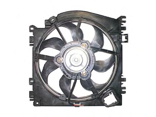 Ventilator, radiator RENAULT CLIO III 05- NISSAN MICRA 200W