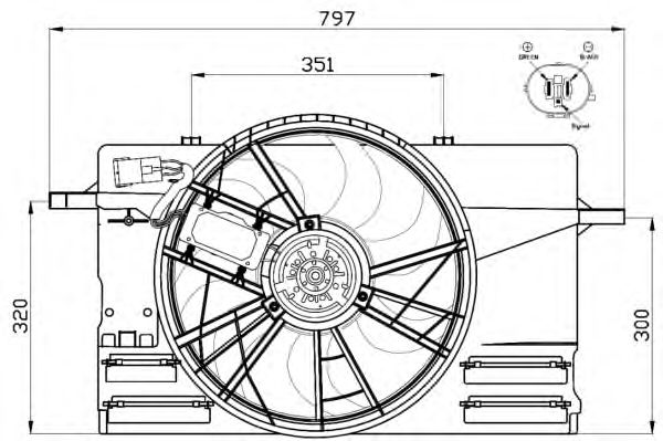 Ventilator, radiator