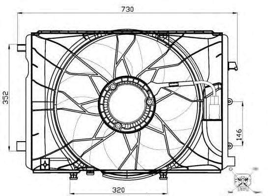 Ventilator, radiator