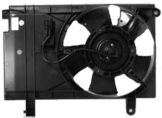 Ventilator, radiator CHEVROLET AVEO 06-