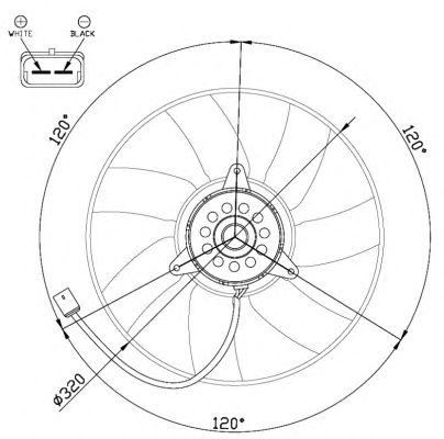 Ventilator, radiator