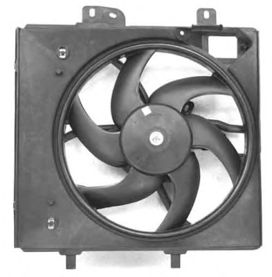 Ventilator, radiator PEUGEOT 207 09-