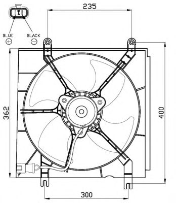 Ventilator, radiator