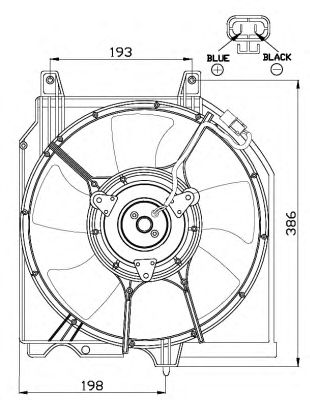 Ventilator, radiator