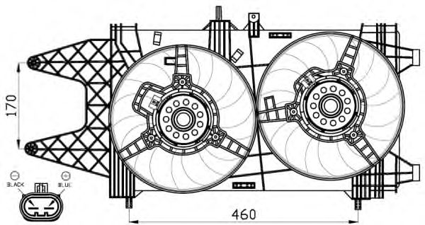 Ventilator, radiator