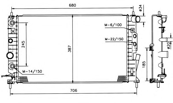 Radiator, racire motor