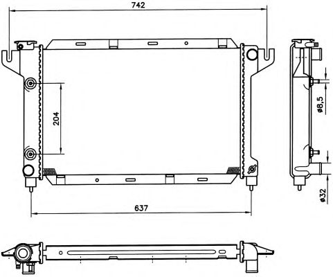 Radiator, racire motor