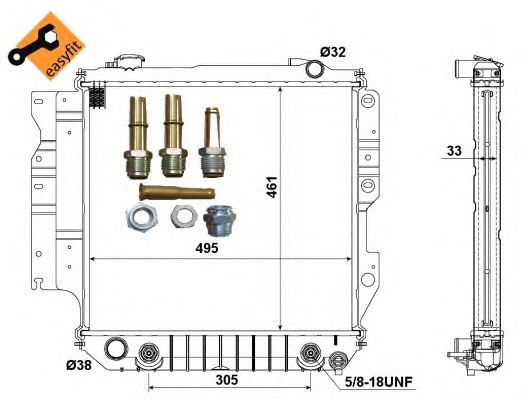 Radiator, racire motor