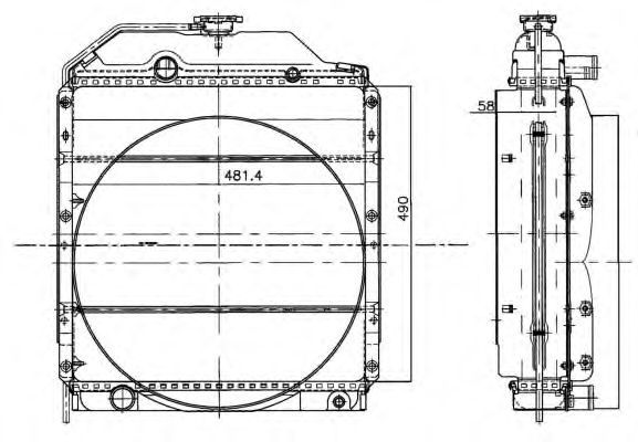 Radiator, racire motor