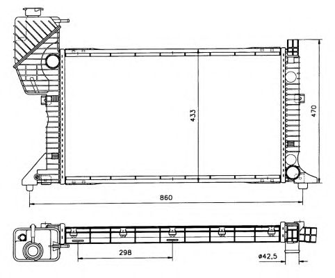 Radiator, racire motor