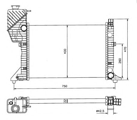 Radiator, racire motor