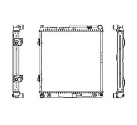 Radiator, racire motor MERCEDES-BENZ W124 200/230B