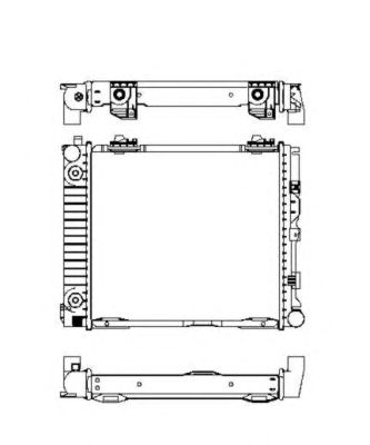 Radiator, racire motor MERCEDES-BENZ 190 W201 2,3B 84-