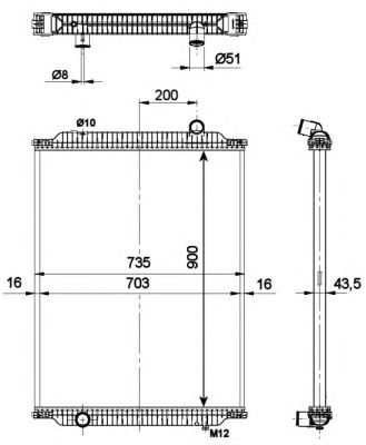 Radiator, racire motor