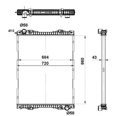 Radiator, racire motor