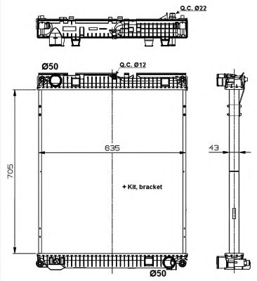 Radiator, racire motor