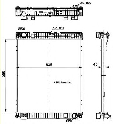 Radiator, racire motor