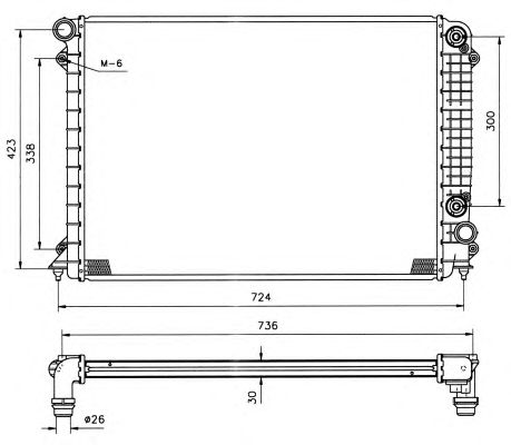 Radiator, racire motor