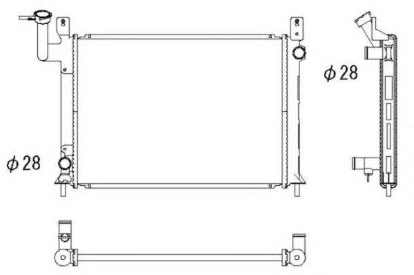 Radiator, racire motor