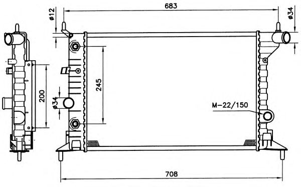 Radiator, racire motor