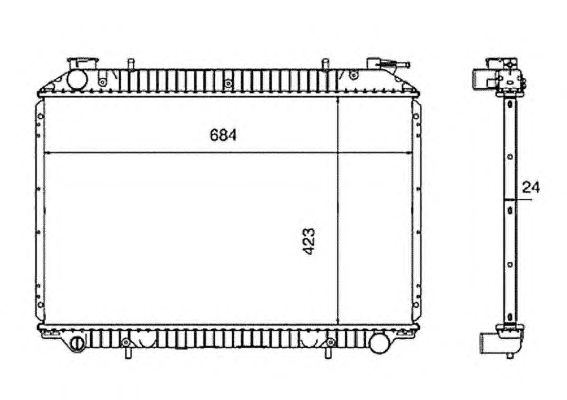 Radiator, racire motor