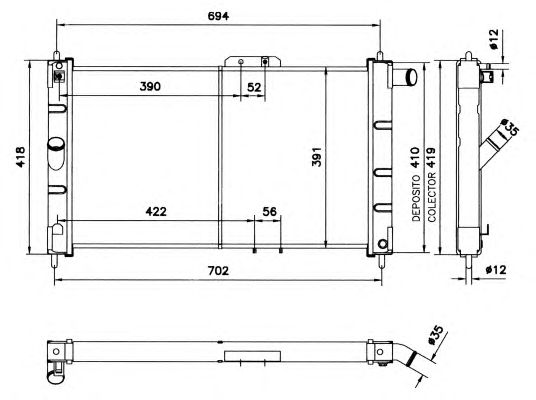 Radiator, racire motor