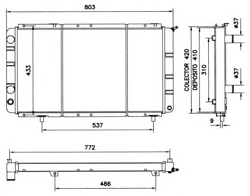 Radiator, racire motor