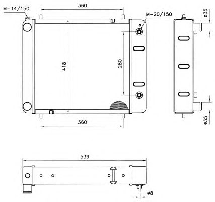 Radiator, racire motor